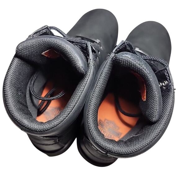 HARLEY DAVIDSON Boots Black Leather 5.5\